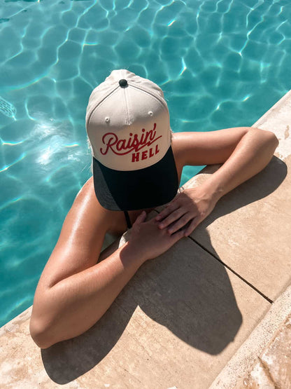 Raisin' Hell Trucker Hat