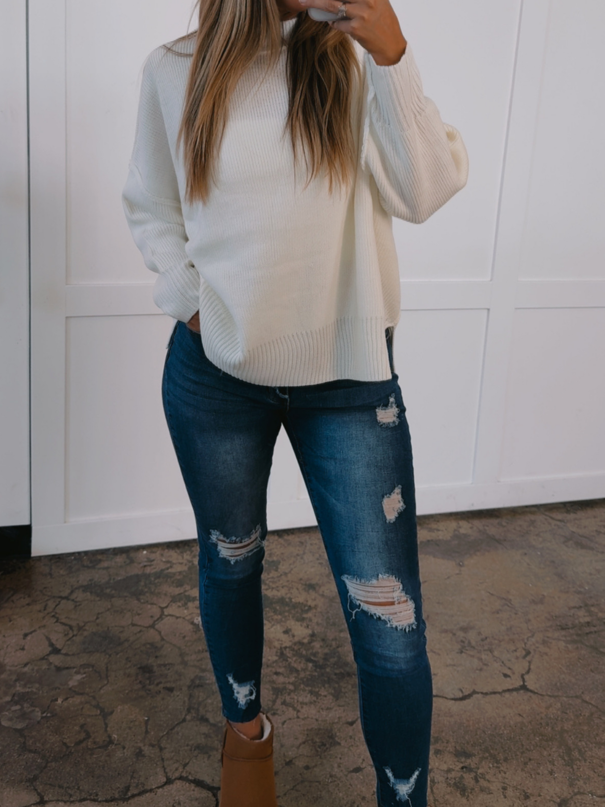 Buy our "Lexi Distressed Skinny Jeans with Pockets" online – Willow Boutique Clothing. Shop stylish Lexi Distressed Skinny Jeans with Pockets today.