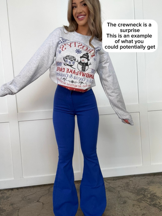 Buy our "North Pole Flare Bundle (1 Fiona Flare + 1 Christmas Crewneck)" online – Willow Boutique Clothing. Shop stylish North Pole Flare Bundle (1 Fiona Flare + 1 Christmas Crewneck) today.