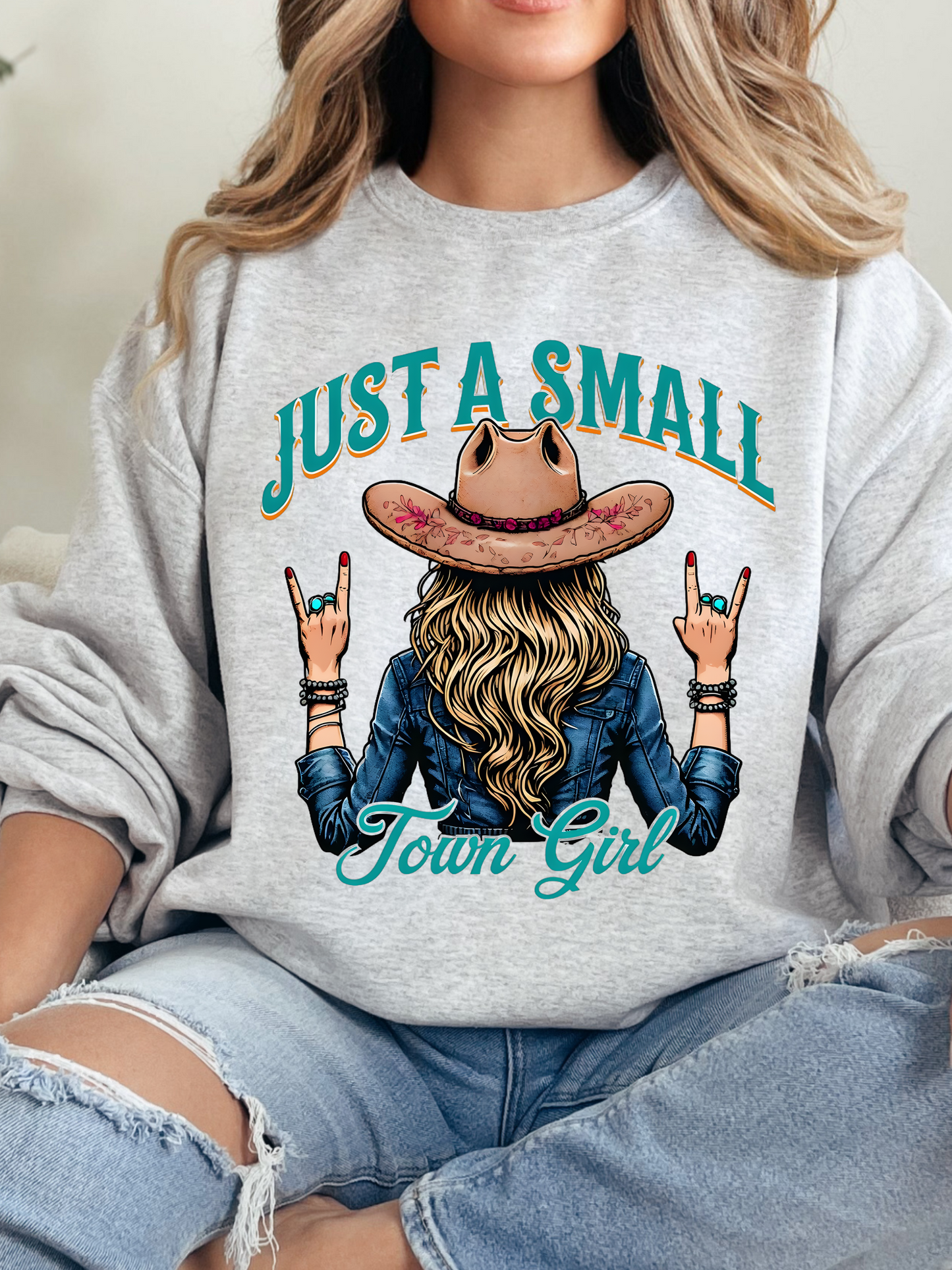 Small Town Cowgirl Graphic