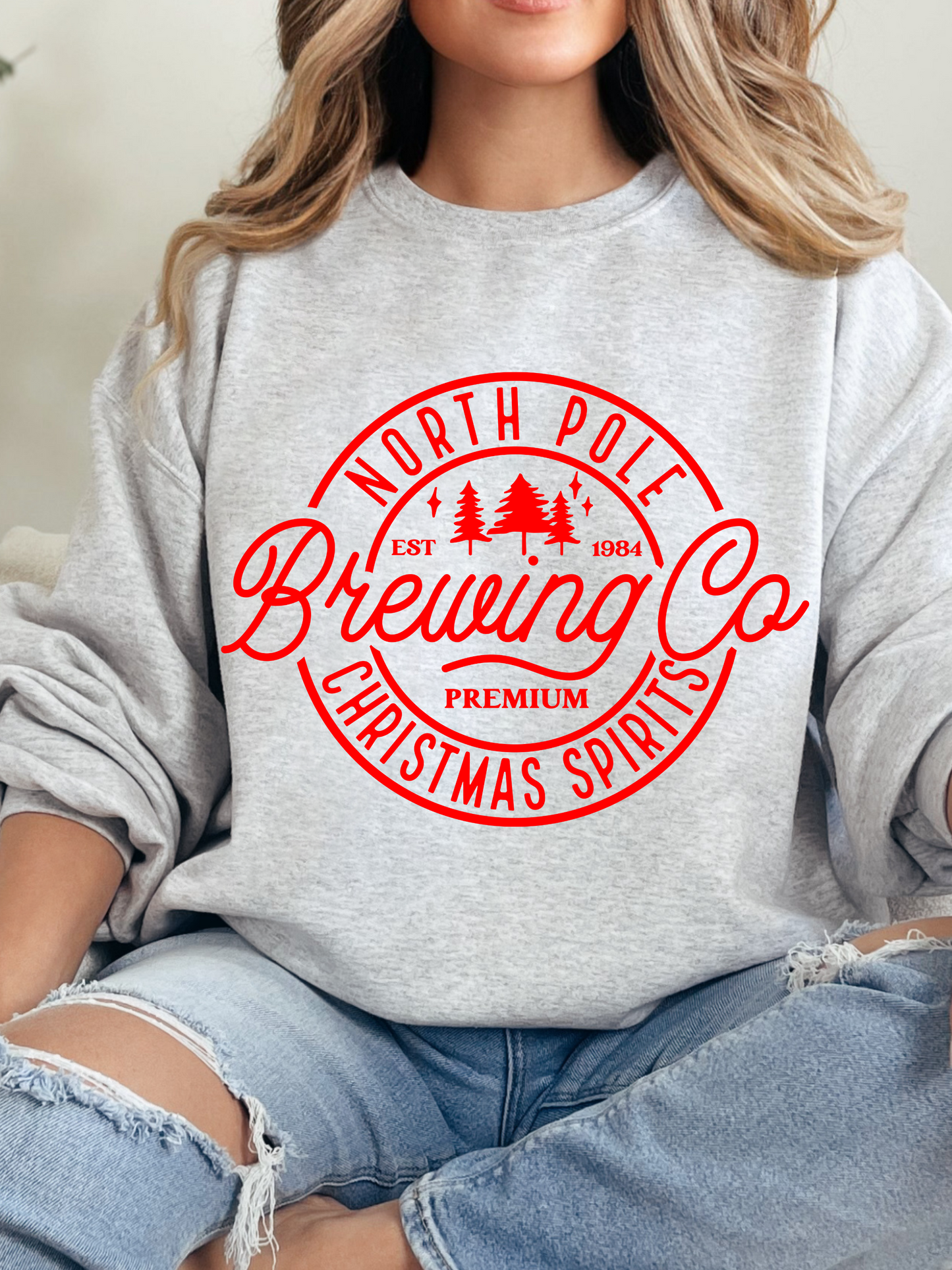 North Pole Brewing Company Christmas Graphic
