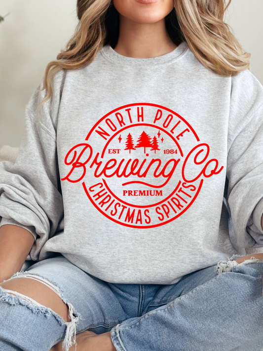 North Pole Brewing Company Christmas Graphic