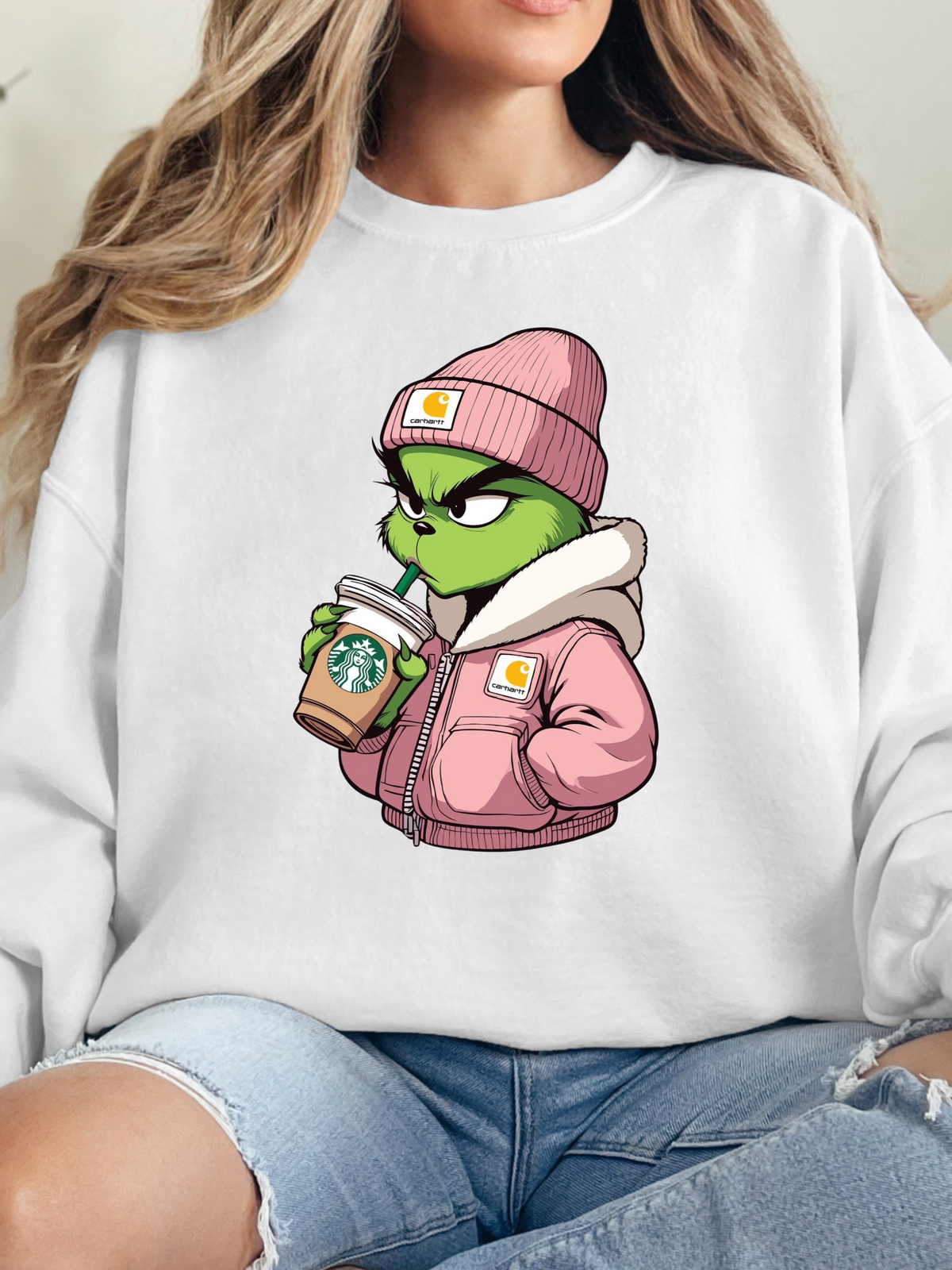 Grumpy & Caffeinated Christmas Graphic