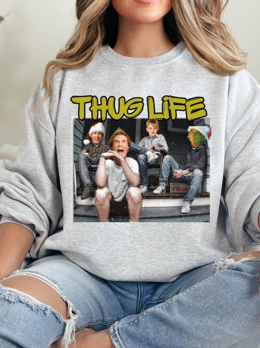 "Thug Life" Christmas Graphic