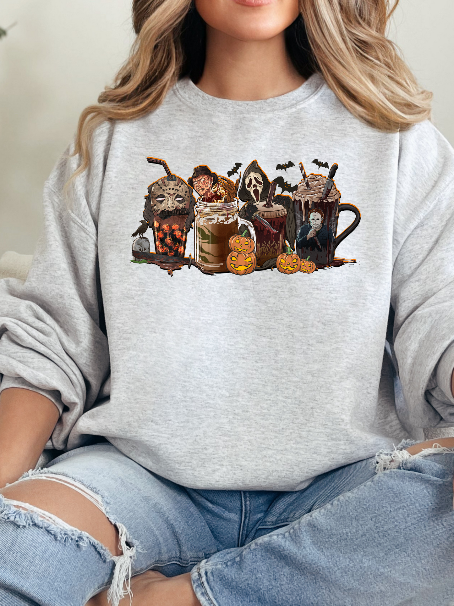 Halloween Coffee House Graphic