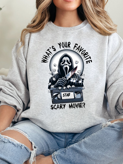 Favorite Scary Movie Graphic