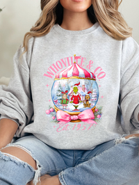 Snowflake Hollow Christmas Graphic