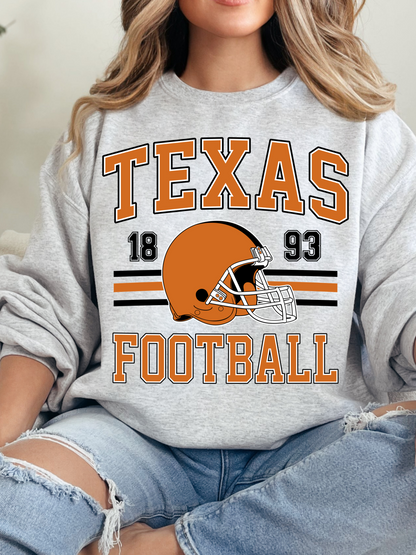 Retro Texas Football Graphic