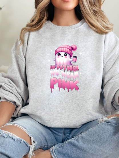 In October we Wear Pink Graphic