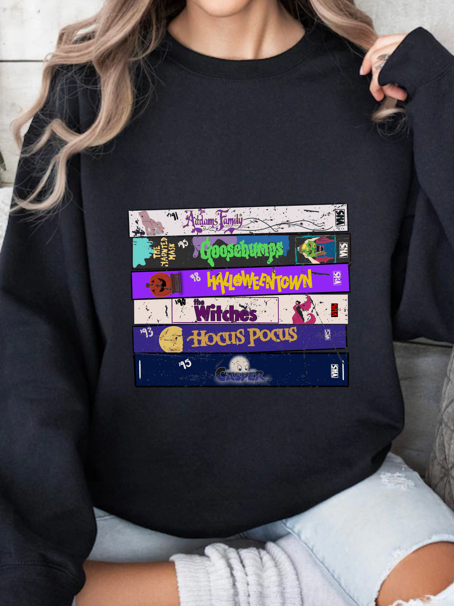 Spooky VHS Marathon Graphic