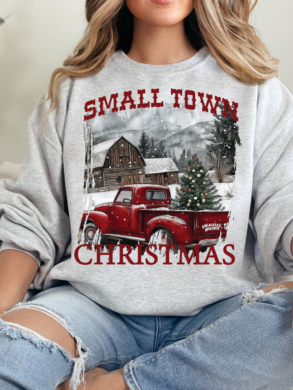 Small Town Christmas Graphic