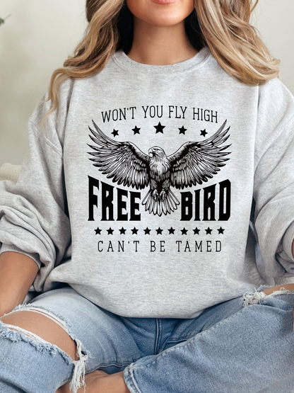 Fly High Free Bird Graphic