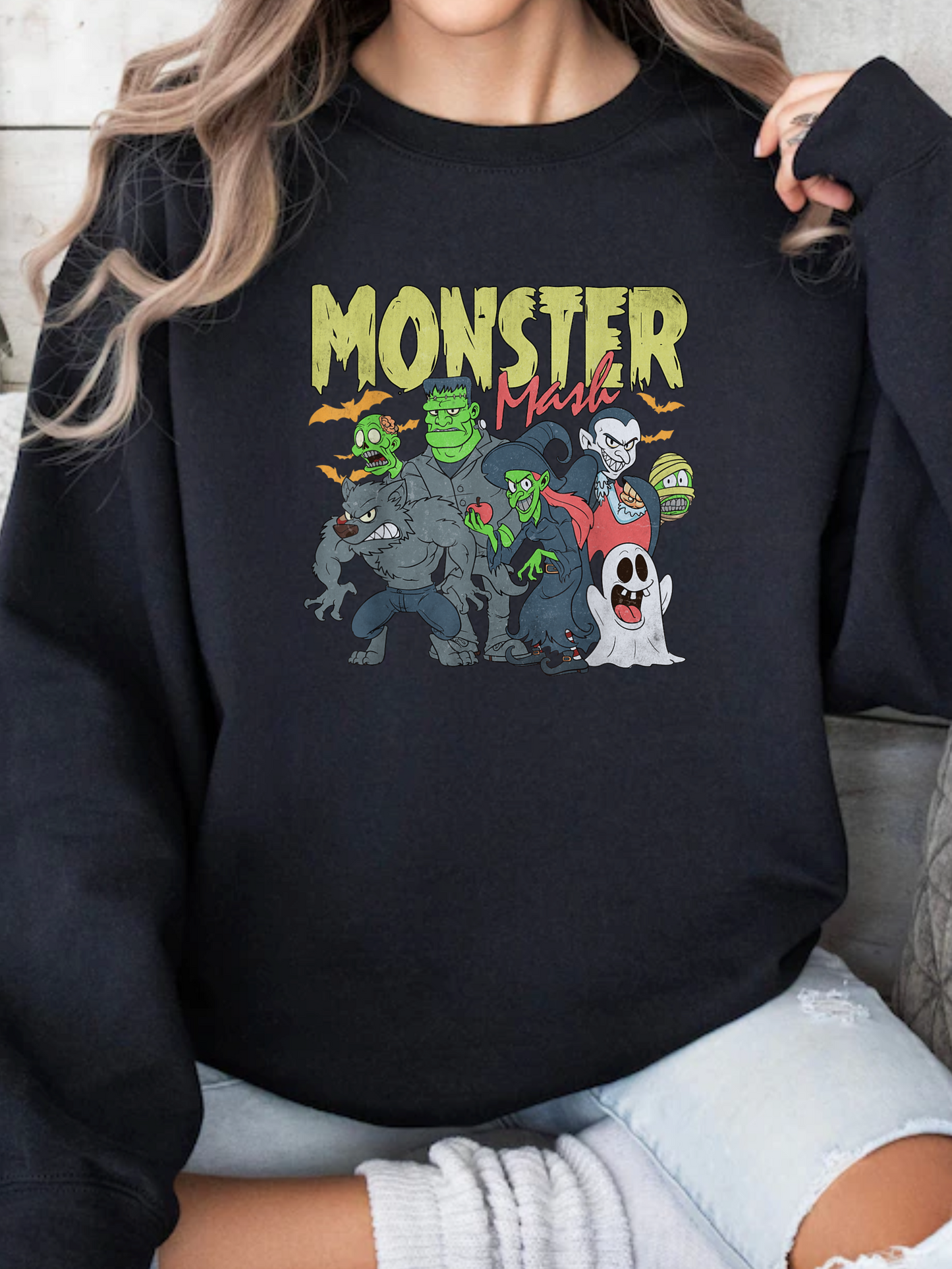 Buy our "Monster Mash Graphic" online – Willow Boutique Clothing. Shop stylish Monster Mash Graphic today.