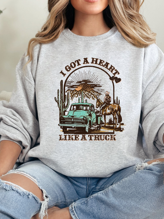 Heart Like A Truck Graphic