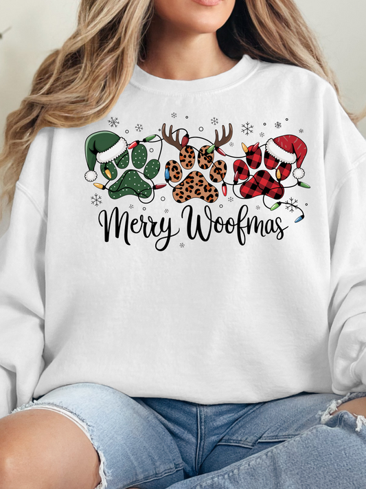 Merry Woofmas Christmas Graphic