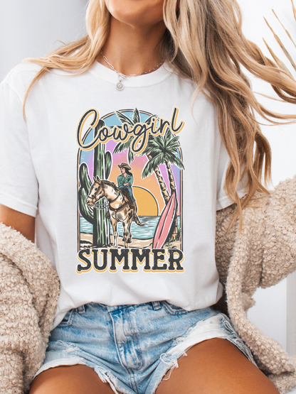 Cowgirl Summer Graphic Tee