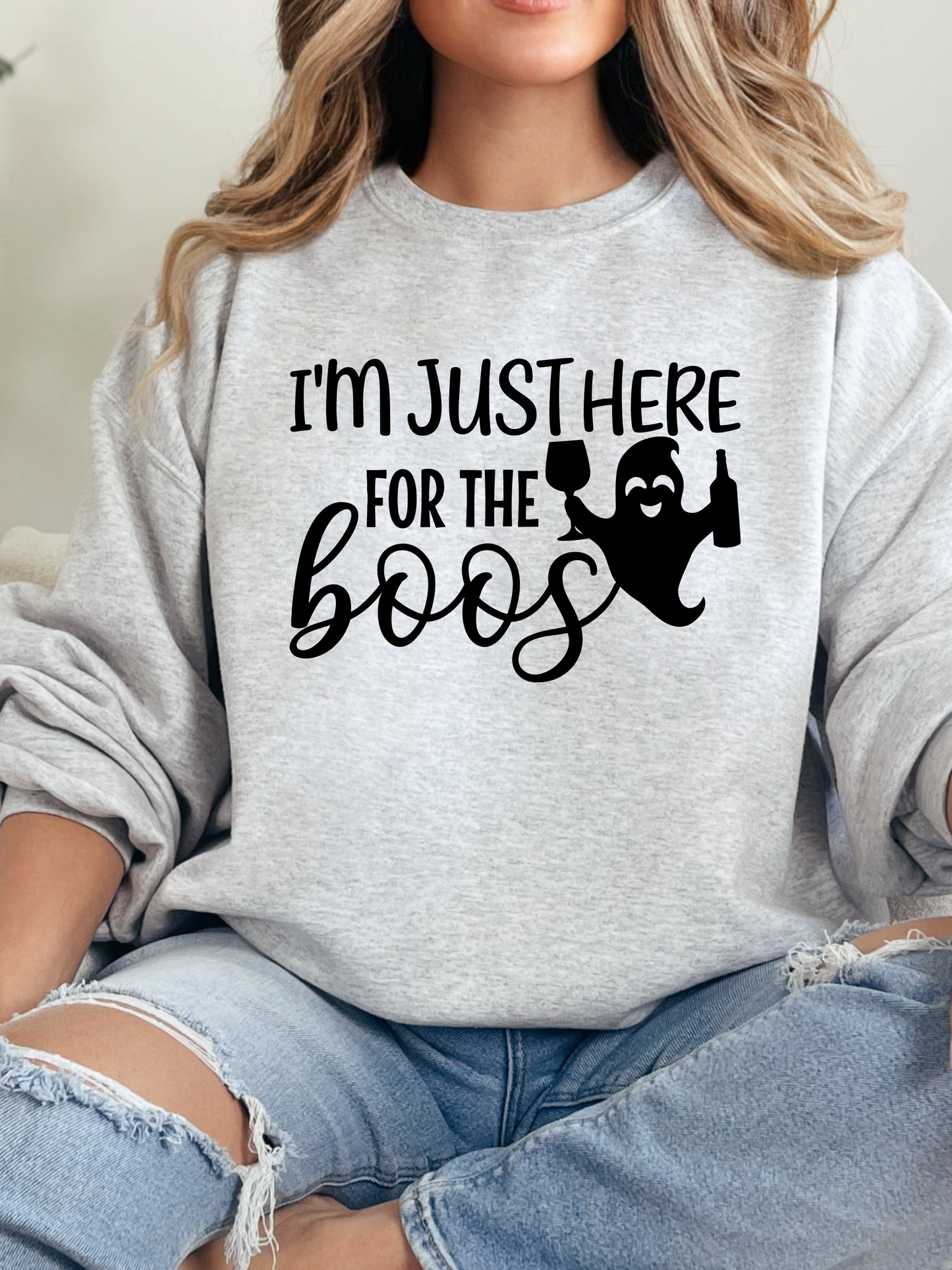 I'm Just Here For The Boos Graphic