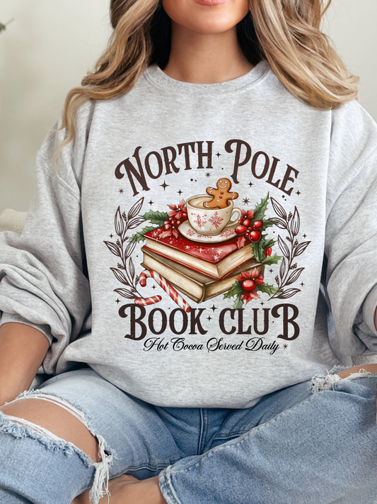 North Pole Book Club Graphic