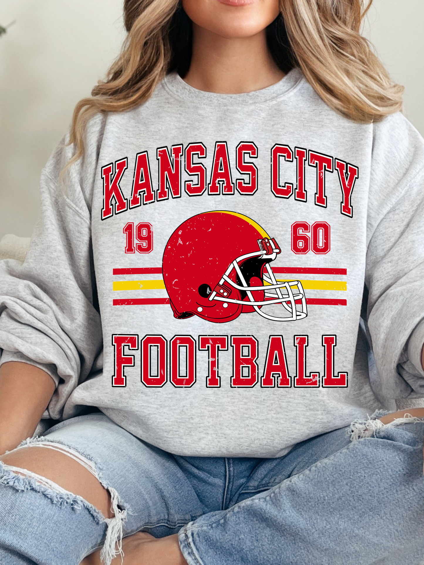 Kansas City Football Vintage Graphic