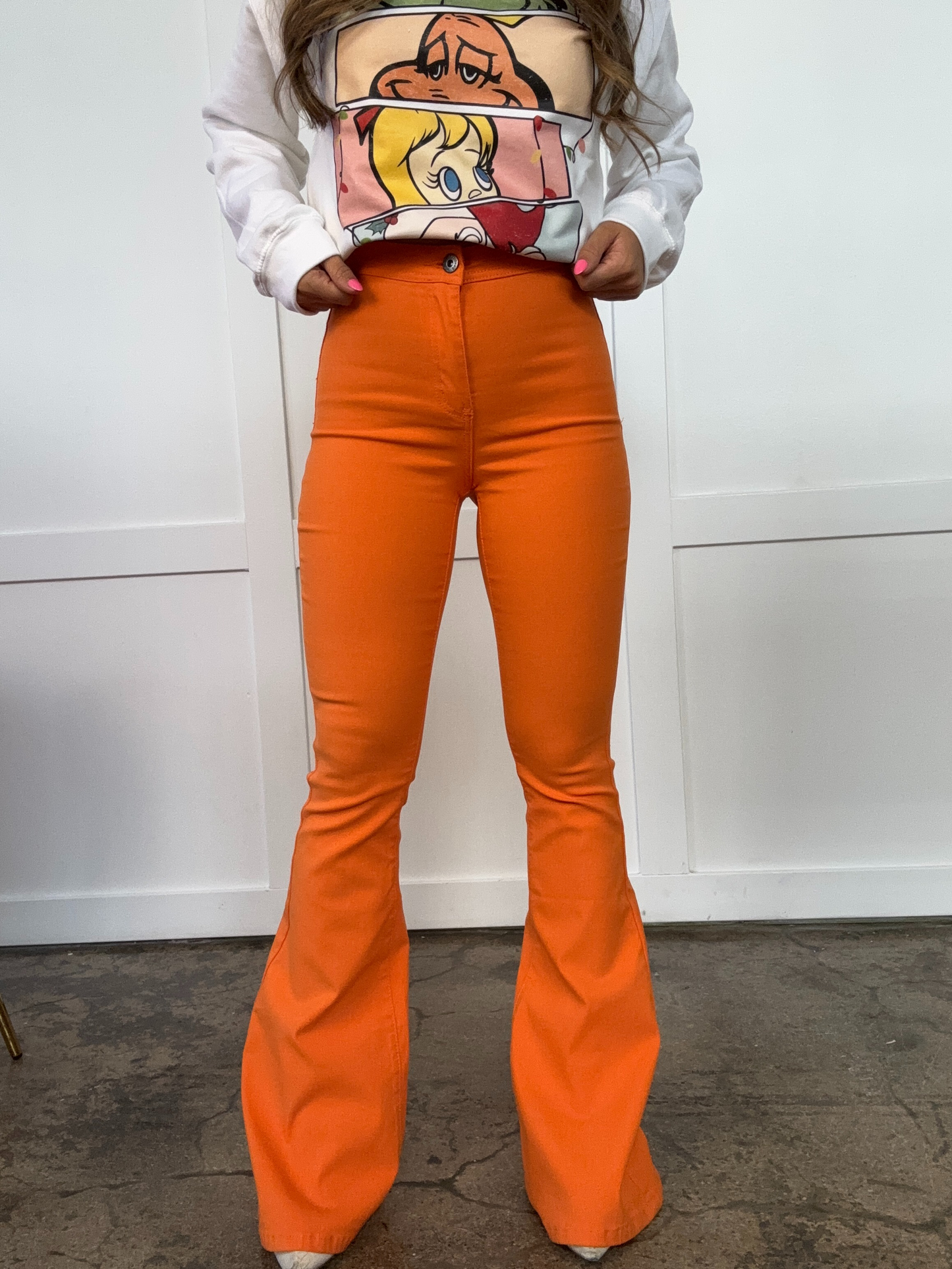 Buy our "North Pole Flare Bundle (1 Fiona Flare + 1 Christmas Crewneck)" online – Willow Boutique Clothing. Shop stylish North Pole Flare Bundle (1 Fiona Flare + 1 Christmas Crewneck) today.