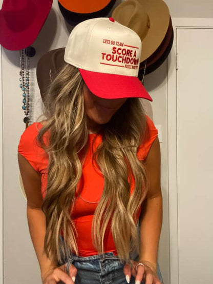 Score A Touchdown Trucker Hat
