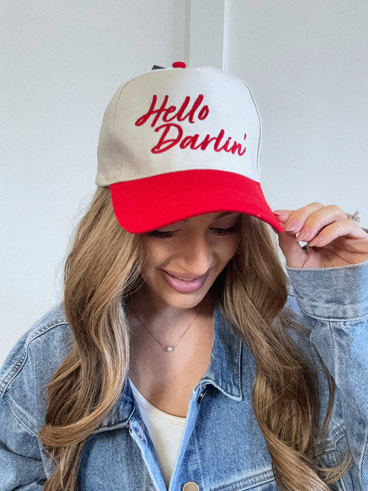 Hello Darlin' Western Trucker Hat