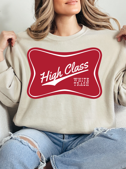 High Class White Trash Graphic