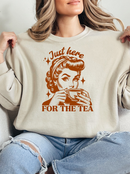 Here For The Tea Graphic