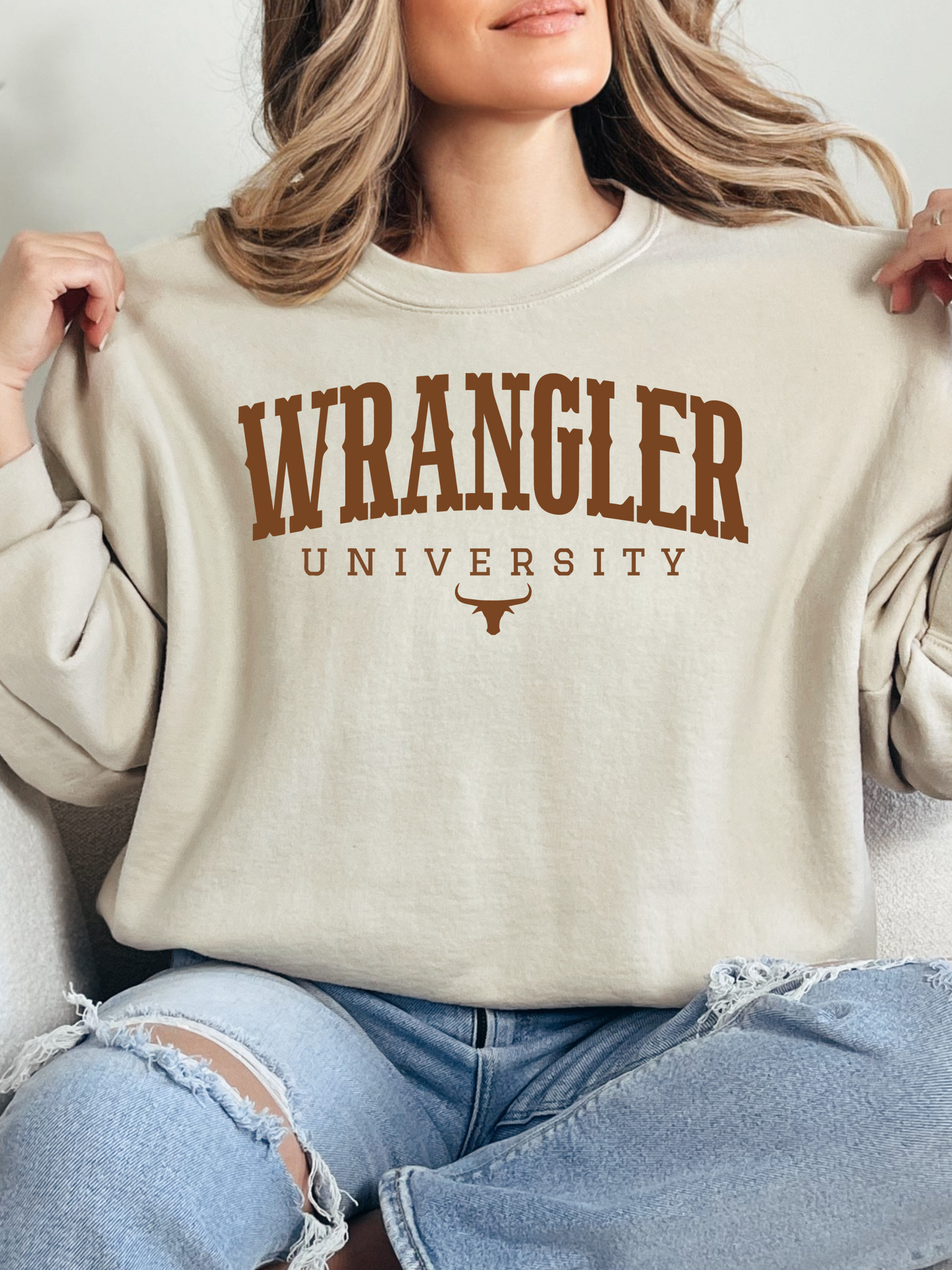 Wrangler University Graphic