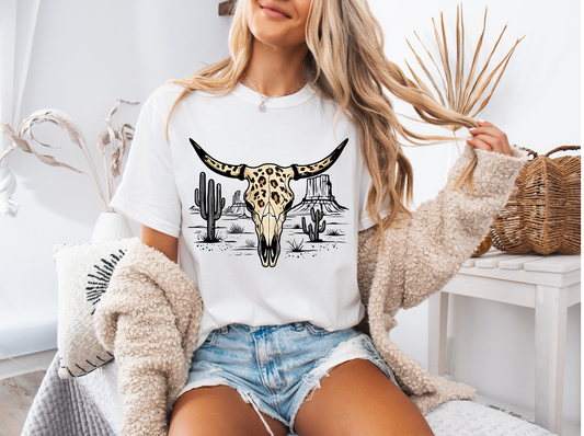 Cheetah Desert Drive Graphic Tee