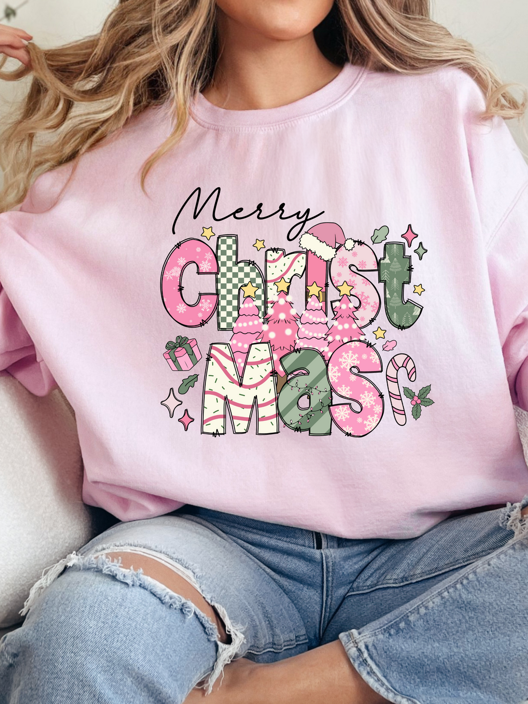 Buy our "I'm Dreaming of a Pink Christmas Graphic" online – Willow Boutique Clothing. Shop stylish I'm Dreaming of a Pink Christmas Graphic today.