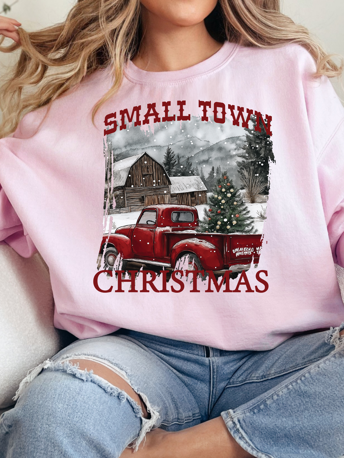 Small Town Christmas Graphic