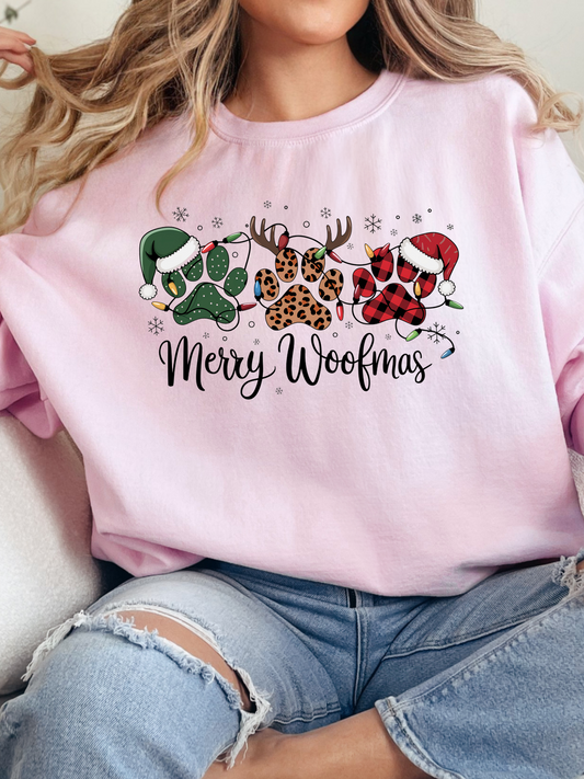 Merry Woofmas Christmas Graphic
