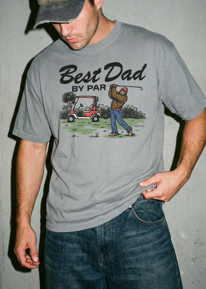 Best Dad By Par Graphic