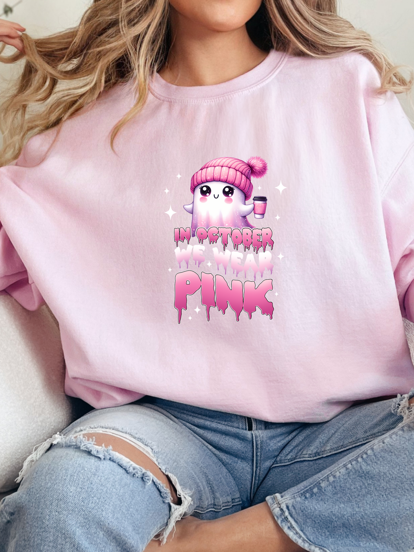 In October we Wear Pink Graphic