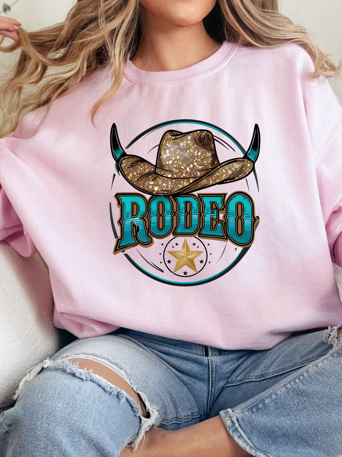 Turquoise Rodeo Club Graphic