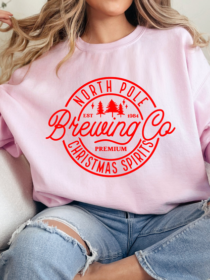 North Pole Brewing Company Christmas Graphic