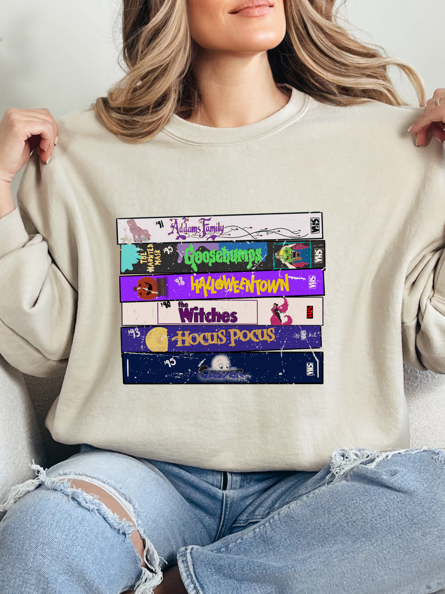 Spooky VHS Marathon Graphic