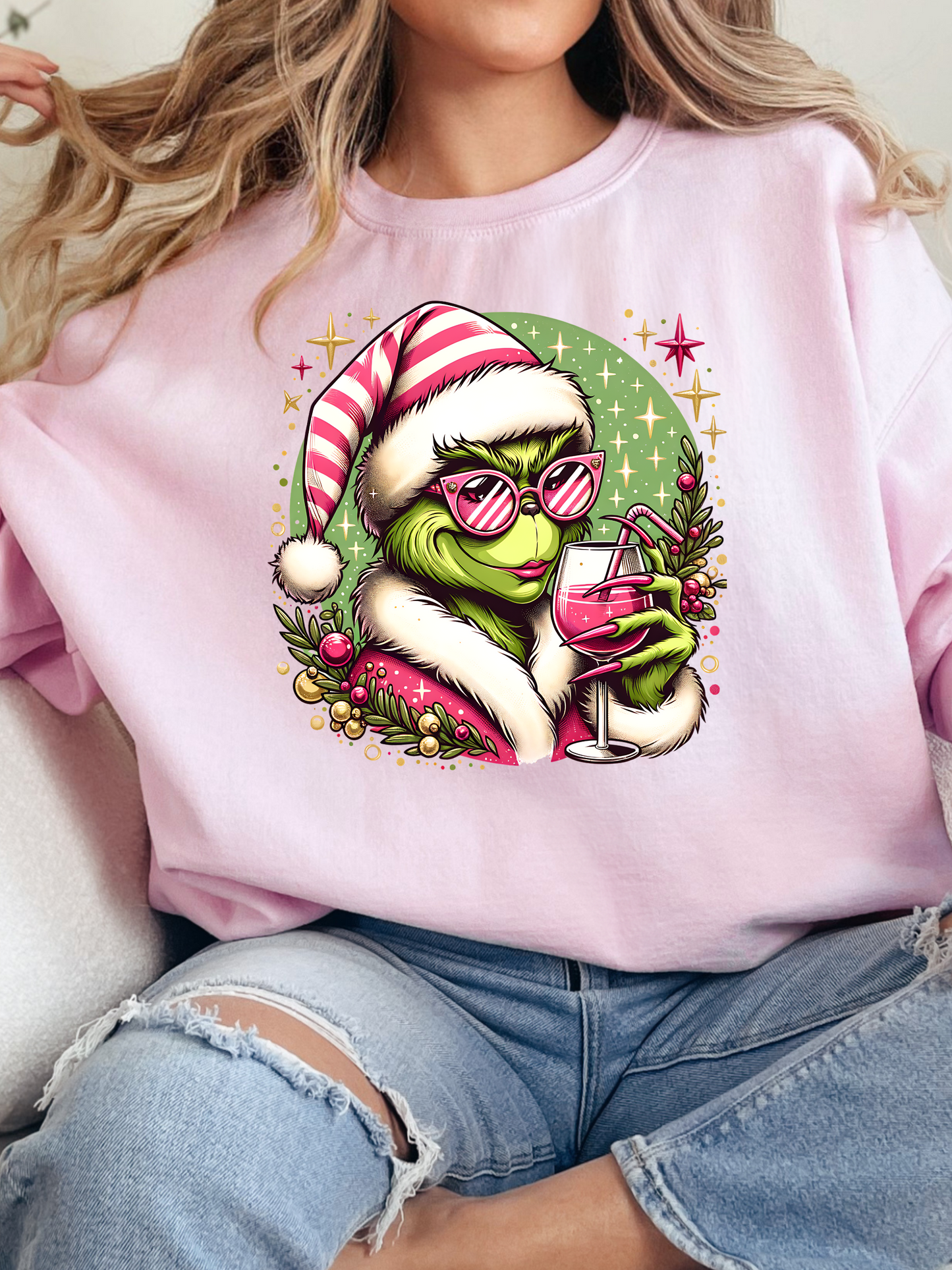 Pretty in Pink Christmas Graphic