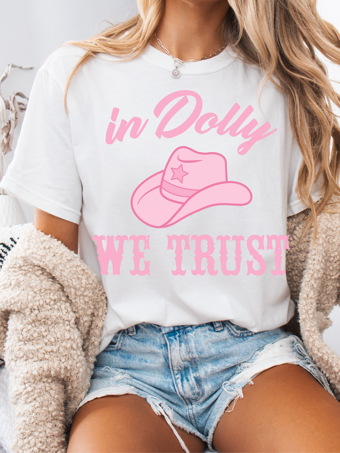 "In Dolly We Trust" Graphic
