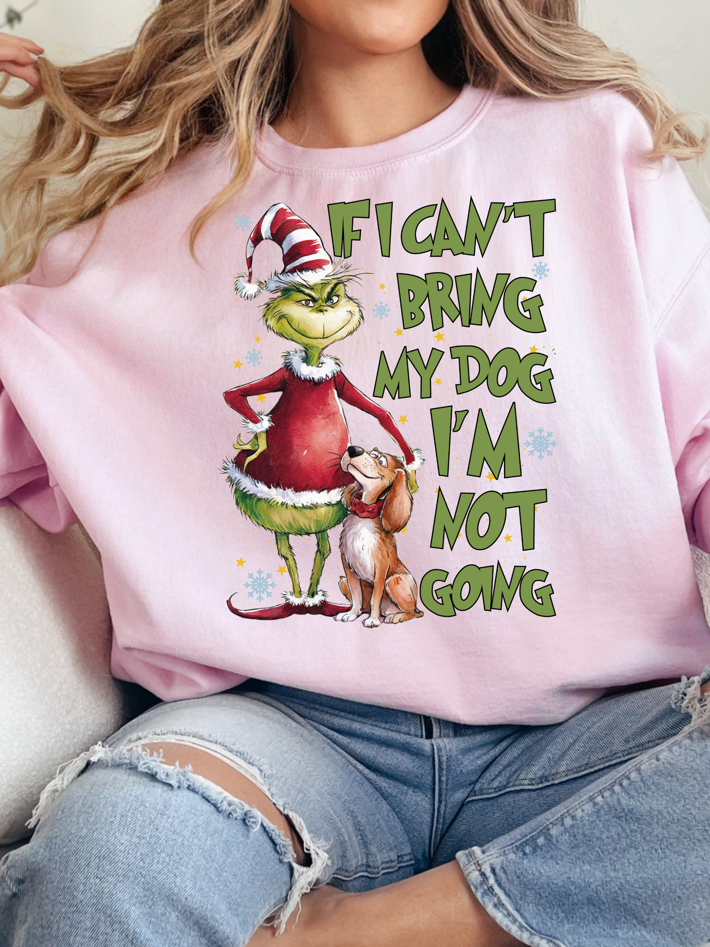 "If I Can't Bring My Dog, I'm Not Going" Graphic