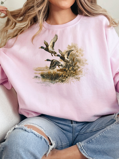 Golden Flight Mallard Graphic