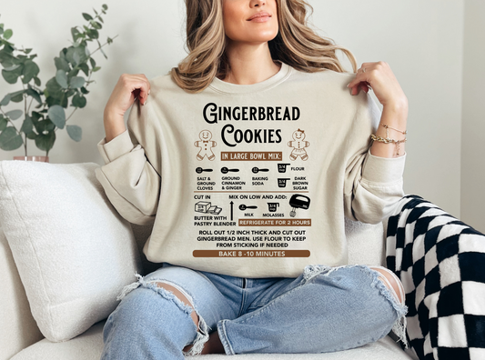 Gingerbread Recipe Graphic