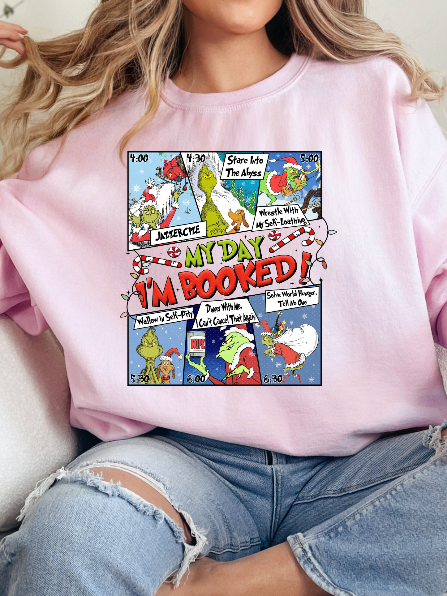 Booked and Busy XMAS Graphic