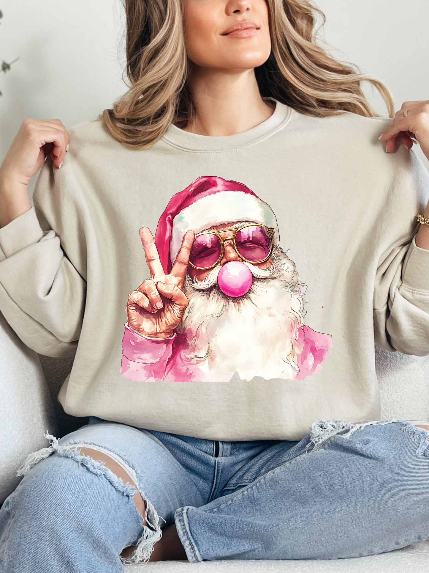 Bubblegum Bliss Christmas Graphic