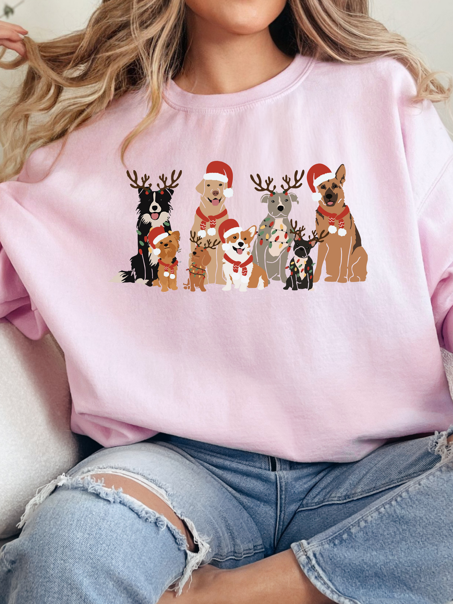 Holly Jolly Pups Graphic