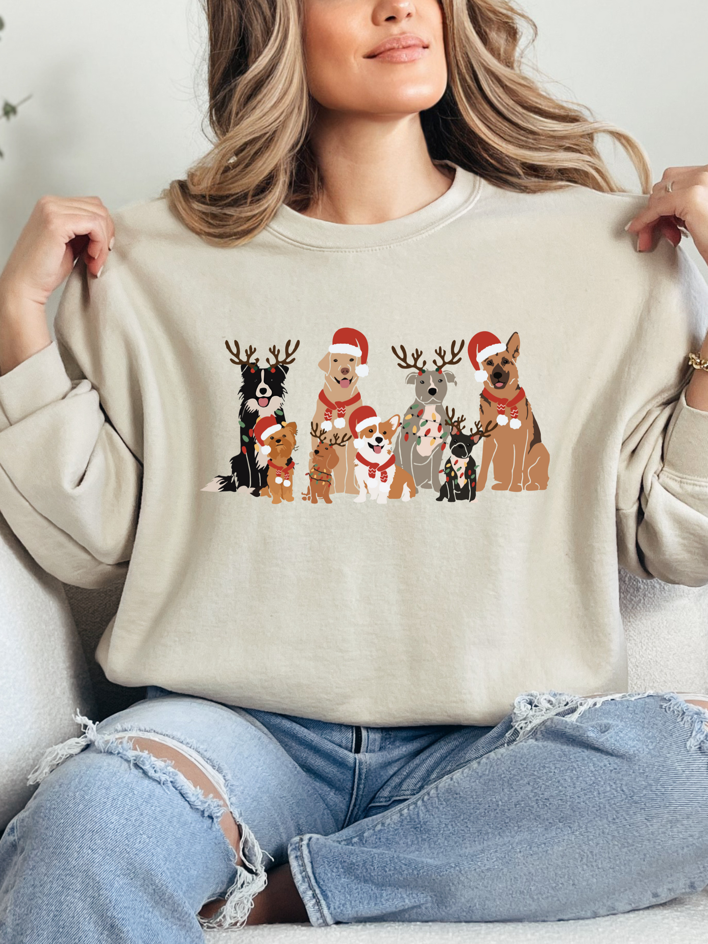 Holly Jolly Pups Graphic