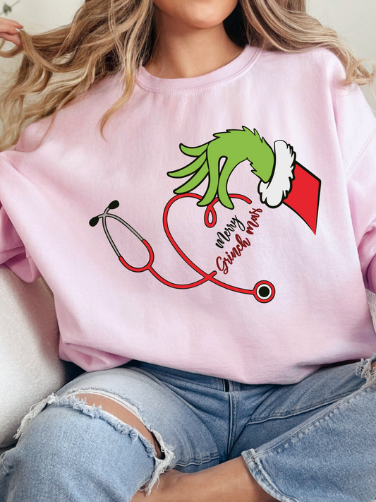 Christmas Nurse Graphic
