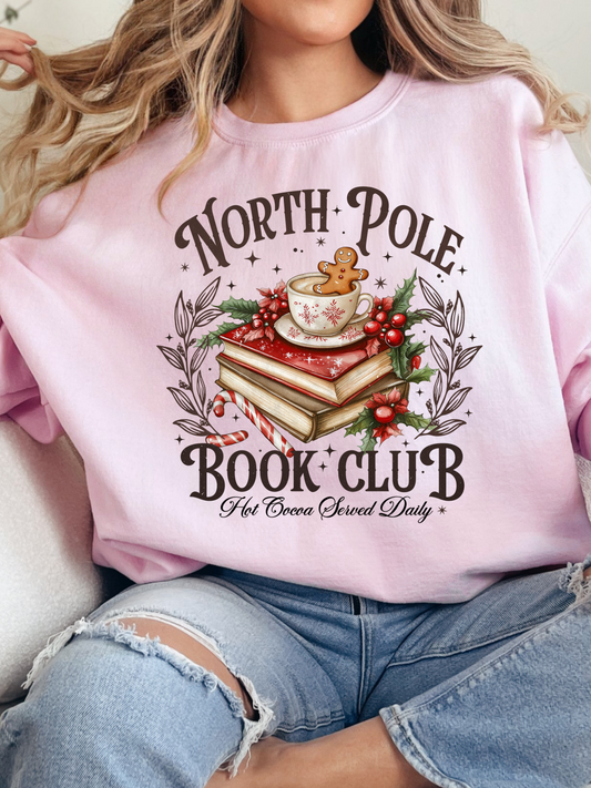 North Pole Book Club Graphic