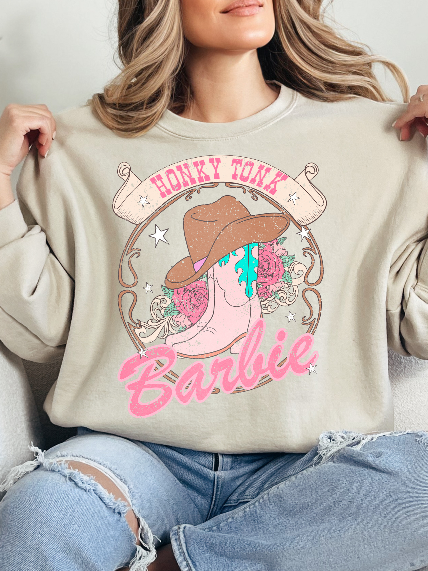 Honky Tonk Barbie Graphic